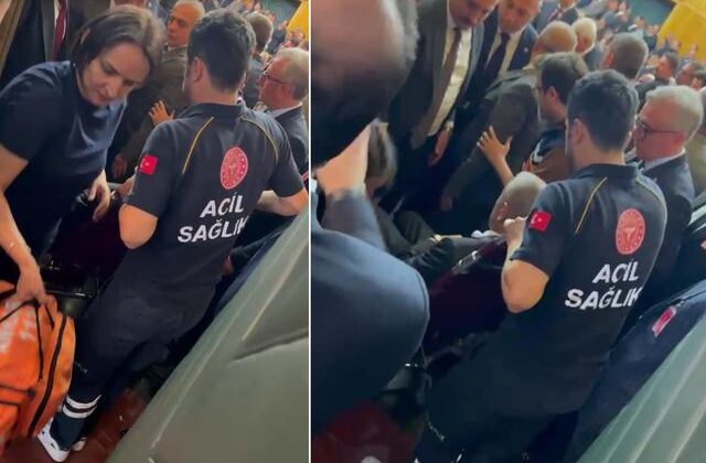 MHP Grup Toplantısı’nda panik anları! Sağlık ekipleri hemen müdahale etti