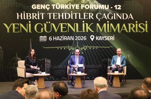 MİT Başkanı İbrahim Kalın 12’nci Genç Türkiye Forumu’na katıldı