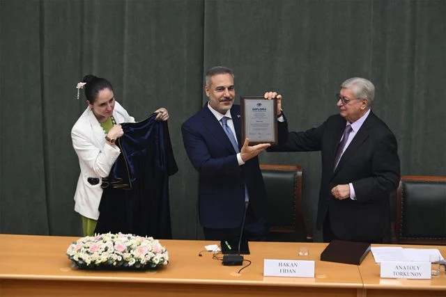 Moskova’dan Hakan Fidan’a büyük onur