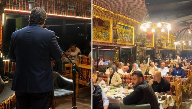 Nereden nereye! Bir dönemin efsane ismi ciğercide sahne saldı