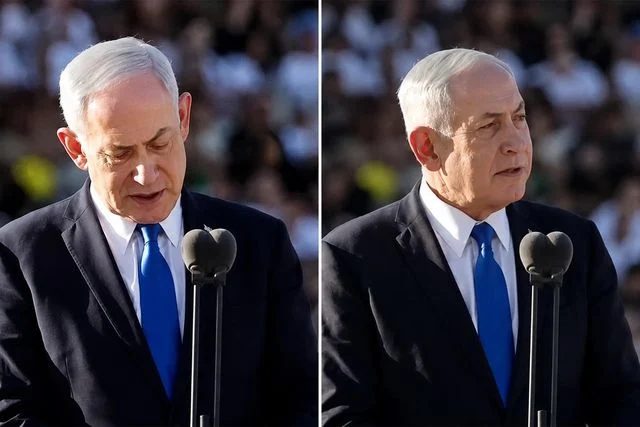 Netanyahu’nun mezuniyet törenindeki konuşması “Evine dön” sloganlarıyla kesildi