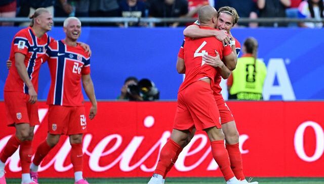 Norveç Irak’a gol oldu yağdı