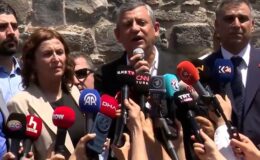 Özgür Özel Diyarbakır’da: Güne Selahattin Demirtaş’ın selamıyla başladık