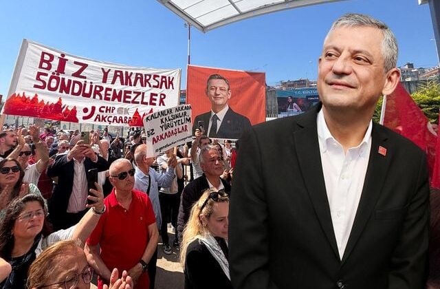 Özel’e Trabzon’da görkemli karşılama: Sizler tarihin doğru tarafındasınız