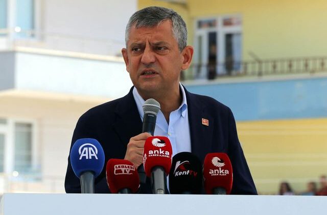 Özgür Özel: Yarın grup toplantımızı yapacağız