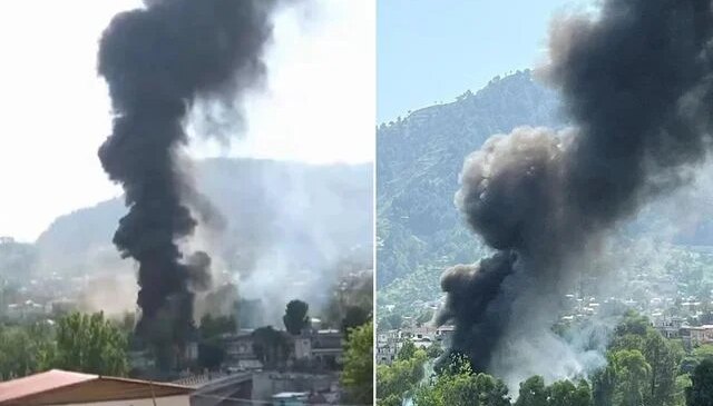 Pakistan ordusuna ait helikopter düştü! 22 asker hayatını kaybetti