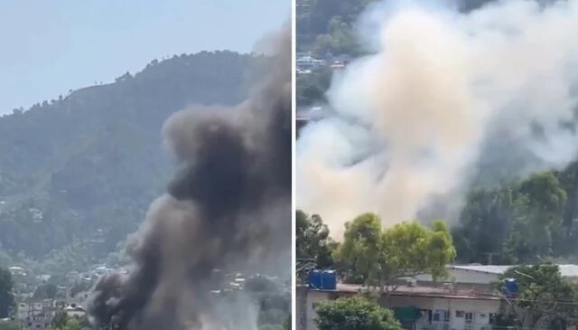 Pakistan’da askeri helikopter düştü, kurtulan olmadı