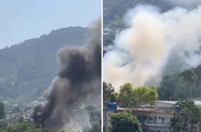 Pakistan’da askeri helikopter düştü, kurtulan olmadı