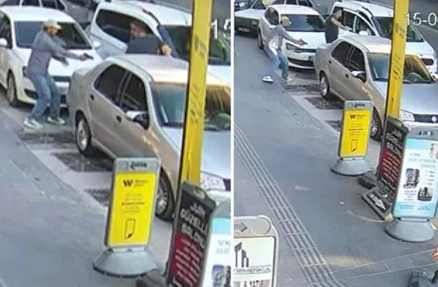 Doğum günü pastasını alır almaz kurşun yağmuruna tutuldu: O anlar kamerada