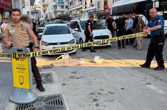 Doğum günü pastasıyla yürürken silahlı saldırıya uğradı