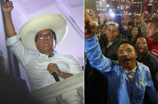Peru’daki seçimin 2. turunda solcu aday Sanchez yarışta öne geçti