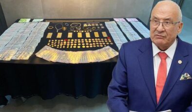 Son hedefleri İYİ Parti Milletvekili Kocamaz oldu! 10 kilogram altın, 2 milyon 375 bin lira, 68 bin dolar…