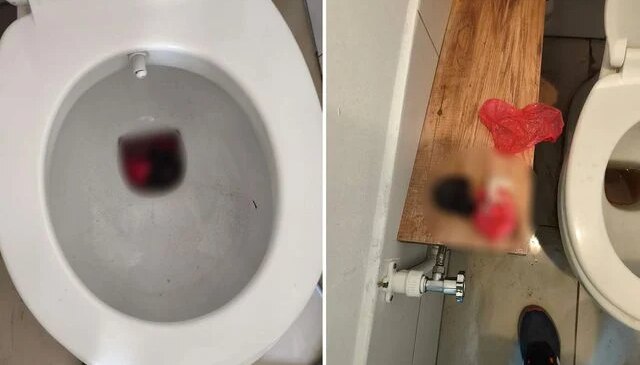 Polisi fark edince tuvalete kaçtı, sifon çalışmayınca yakalandı
