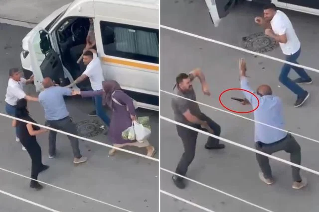 “Kadına laf atma” kavgasında ortalık savaş alanına döndü