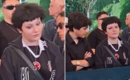 Reha Muhtar’ın cenazesinde dikkat çeken anlar! Poyraz Mina’yı dürterek uyardı