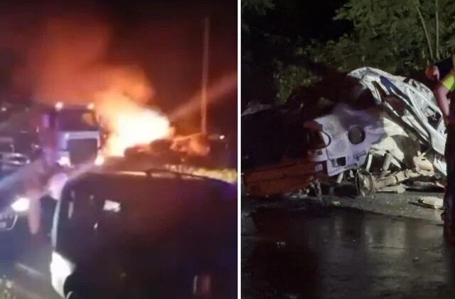 Rize’de feci kaza: 4 ölü, 3 yaralı