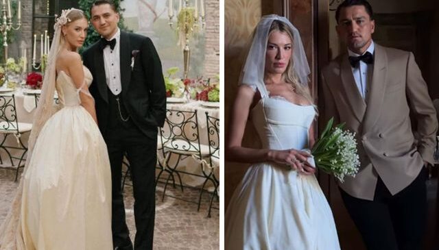 Roma’da evlenen Cengiz Ünder ile Bilge Yenigül Balıkesir’e gitti