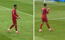 Ronaldo’ya bir şok da tribünden! Demokratik Kongolular hiç acımadı bile