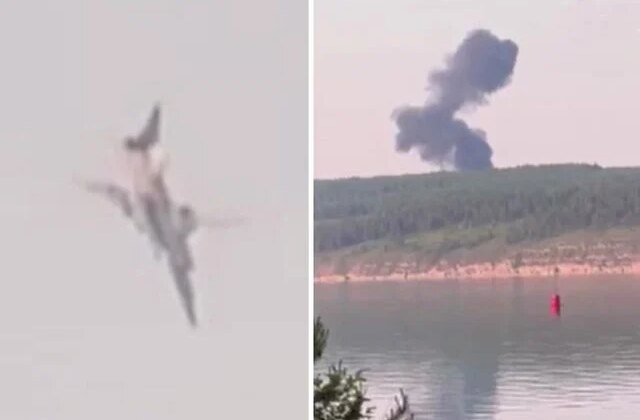 Rusya’da stratejik bombardıman uçağı düştü
