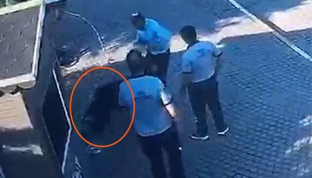 Salihli’de hem güvenlik görevlisine hem de köpeğe tekmeli saldırıya tutuklama