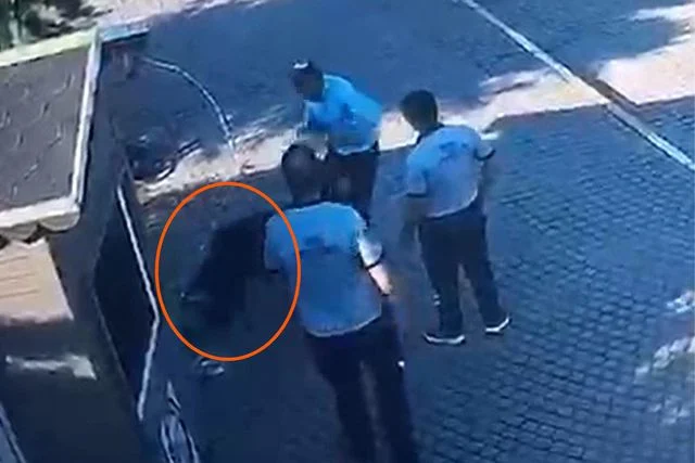 Salihli’de hem güvenlik görevlisine hem de köpeğe tekmeli saldırıya tutuklama