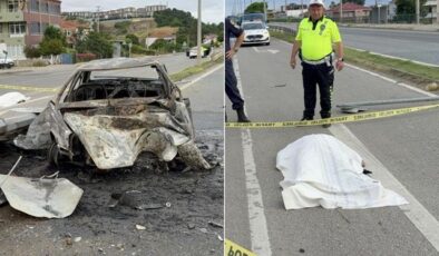 Refakatçi olarak hastaneye giderken feci son