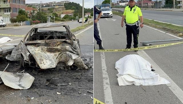 Refakatçi olarak hastaneye giderken feci son