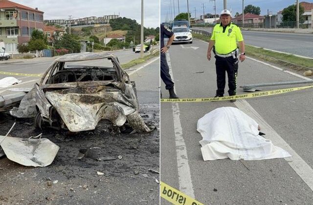 Refakatçi olarak hastaneye giderken feci son