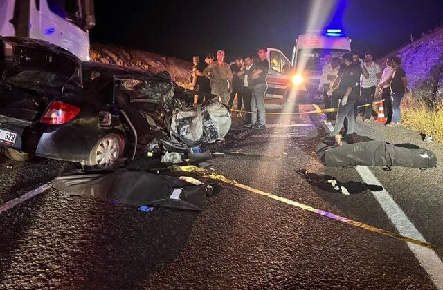 Şanlıurfa’da feci kaza: 2 ölü, 6 yaralı