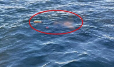 Şnorkel ve deniz gözlüğüyle girdiği sudan cansız bedeni çıktı