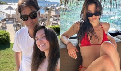 Sarp Levendoğlu ve Felicia Sağnak tatilde! 16 yaş küçük sevgilisiyle aşka geldi
