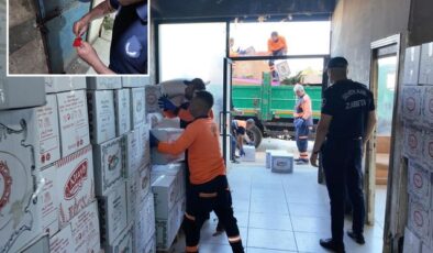 Yakalanmasalardı sofralara zehir saçacaklardı! Gaziantep’te 2 ton bozuk kuru pasta ele geçirildi