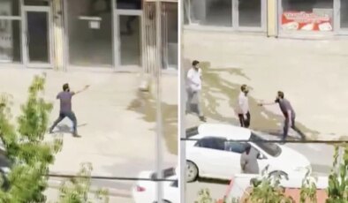 Şemdinli’de 2 kişinin yaralandığı silahlı-sopalı kavga kamerada