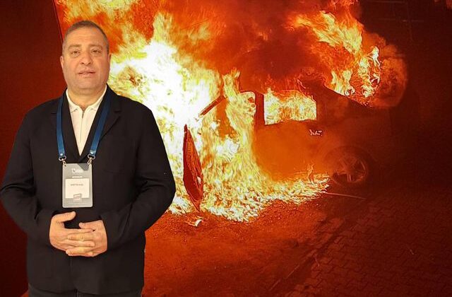 Ordu’da sendika başkanının park halindeki aracı kundaklandı