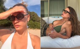 Serenay Sarıkaya’dan yeni tatil pozları: Atın beni denizlere