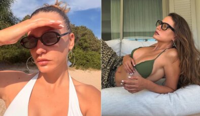 Serenay Sarıkaya’dan yeni tatil pozları: Atın beni denizlere