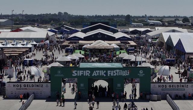 Sıfır Atık Festivali’nin ziyaretçi sayısı üçüncü günde 400 bini aştı
