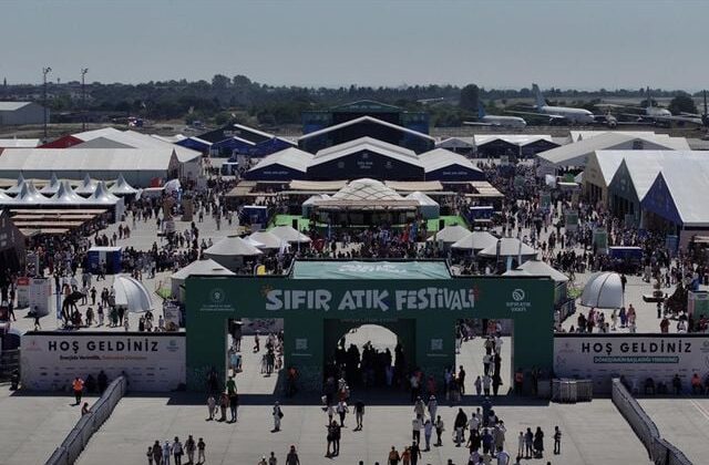 Sıfır Atık Festivali’nin ziyaretçi sayısı üçüncü günde 400 bini aştı