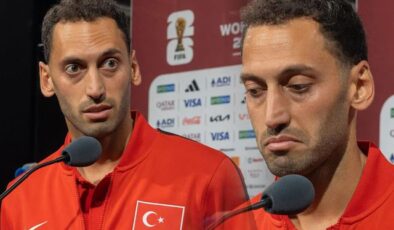 Sinirler gerildi! Hakan Çalhanoğlu ve yabancı gazeteci arasında dikkat çeken diyalog