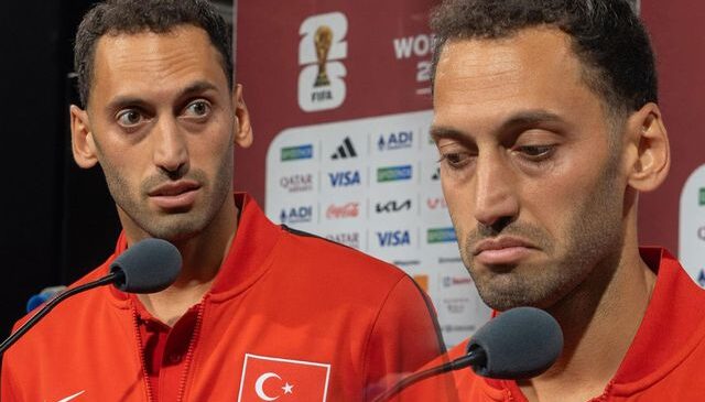 Sinirler gerildi! Hakan Çalhanoğlu ve yabancı gazeteci arasında dikkat çeken diyalog