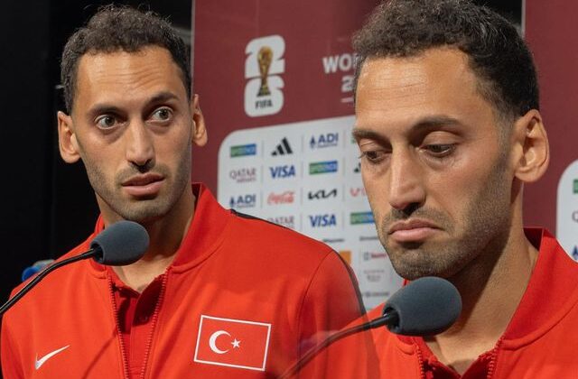 Sinirler gerildi! Hakan Çalhanoğlu ve yabancı gazeteci arasında dikkat çeken diyalog