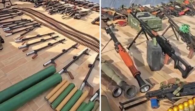 Somali’de beş yıldızlı otelde çok sayıda İHA ve silah ele geçirildi