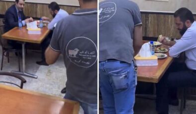 Suriye Cumhurbaşkanı Şara, Dışişleri Bakanı Şeybani ile esnaf lokantasında yemek yerken görüntülendi