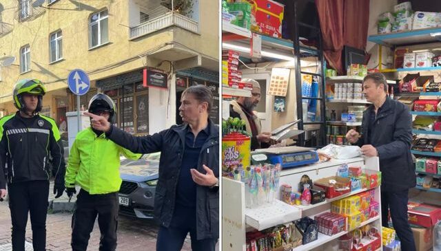 Bahçelievler Belediye Başkanı, ruhsatsız iş yapan Suriyeli esnafın dükkanını mühürledi