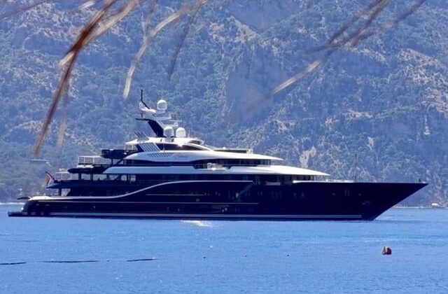 Suudi Kraliyet Ailesi’nin yüzen sarayı Bodrum’da