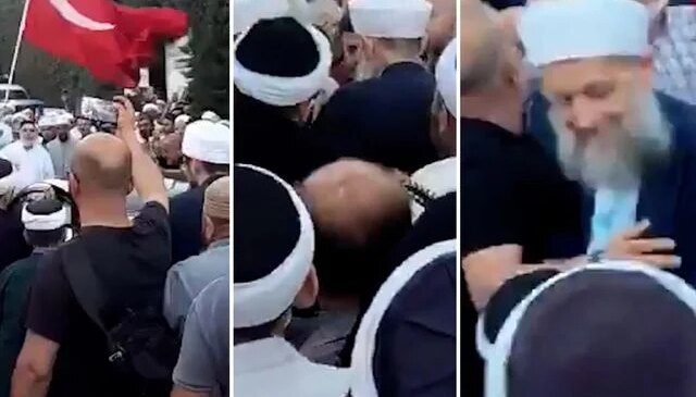 Tahliye edilen Yusuf Ziya Gümüşel, tekbirler eşliğinde kahraman gibi karşılandı