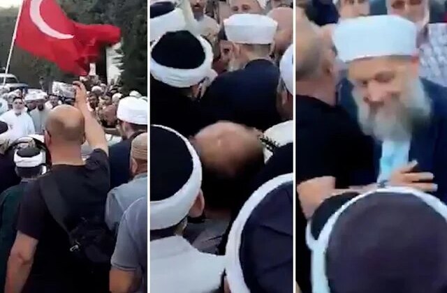 Tahliye edilen Yusuf Ziya Gümüşel, tekbirler eşliğinde kahraman gibi karşılandı
