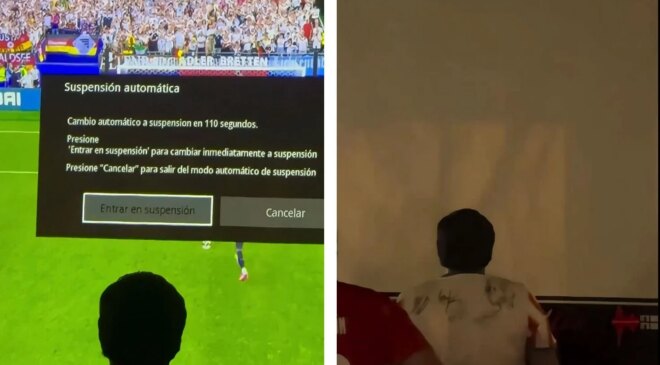Torunlarına bile anlatabilecekleri tarihi olaya şahit olurken televizyon uyku moduna girdi