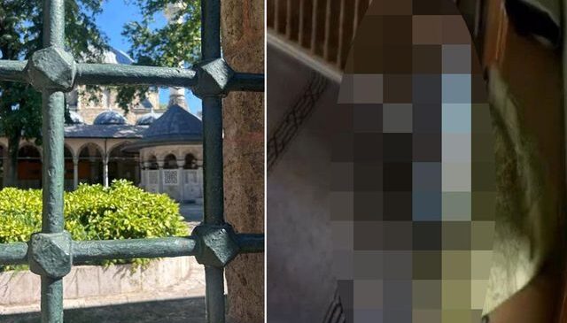 Tarihi camide ilişki rezaleti: Fantezi olsun diye yaptık