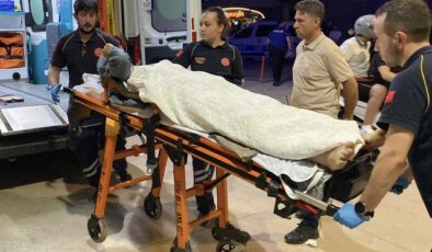 Toprak bastı geleneği kanlı bitti! Hastanede yaşam savaşı veriyor